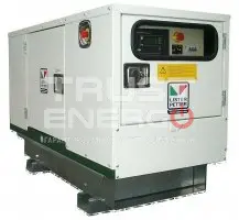 Дизельный генератор Lister Petter LWA 15 3 фазы в кожухе